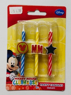 Mickey on sale mouse candles