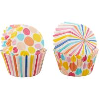 Wilton Dots and Stripes Cupcake Liners, 150-Count