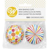 Wilton Dots and Stripes Cupcake Liners, 150-Count