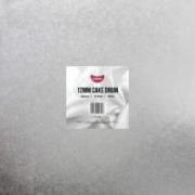 cake drum board silver